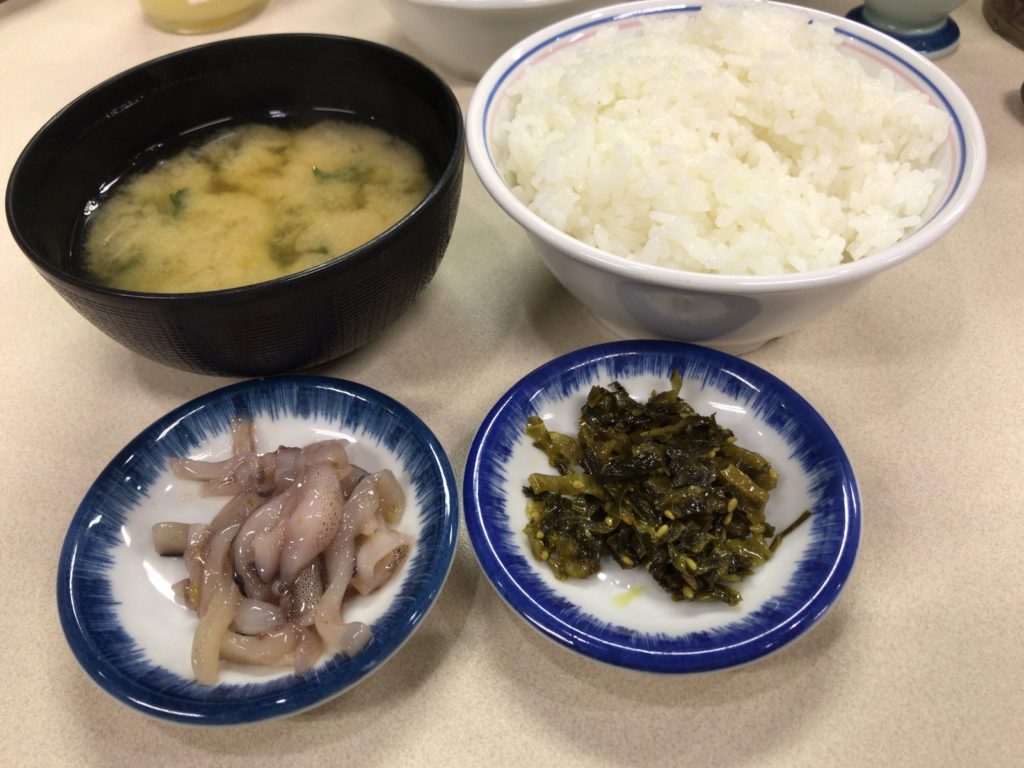天ぷらまきの定食